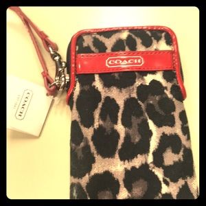 Park Ocelot Leopard Phone Case. NEW
